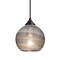 Besa Lighting Jilly Cord Pendant, Vapor Smoke, Bronze Finish, 1x60W Incandescent 1JT-JILLYSM-BR - alternate 1